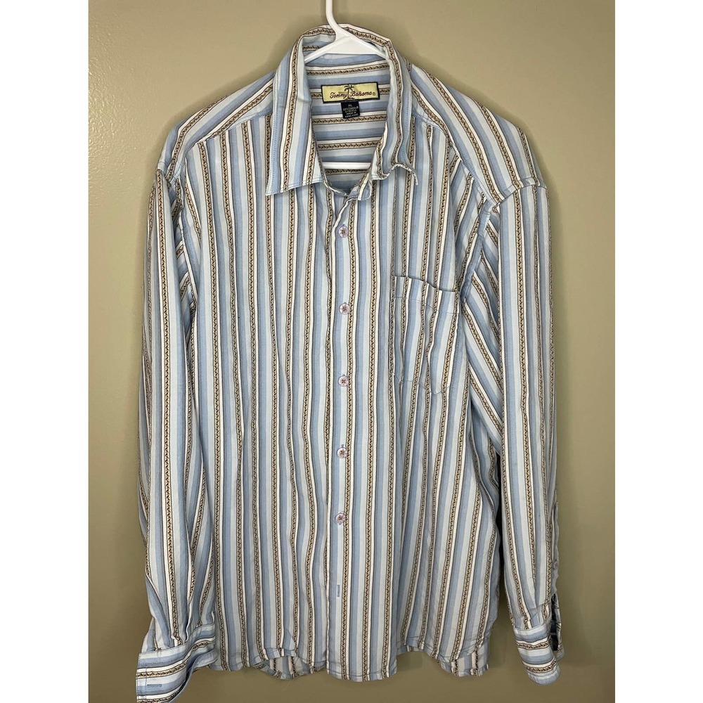 Tommy Bahama Mens Button Down Size XL Extra Large
